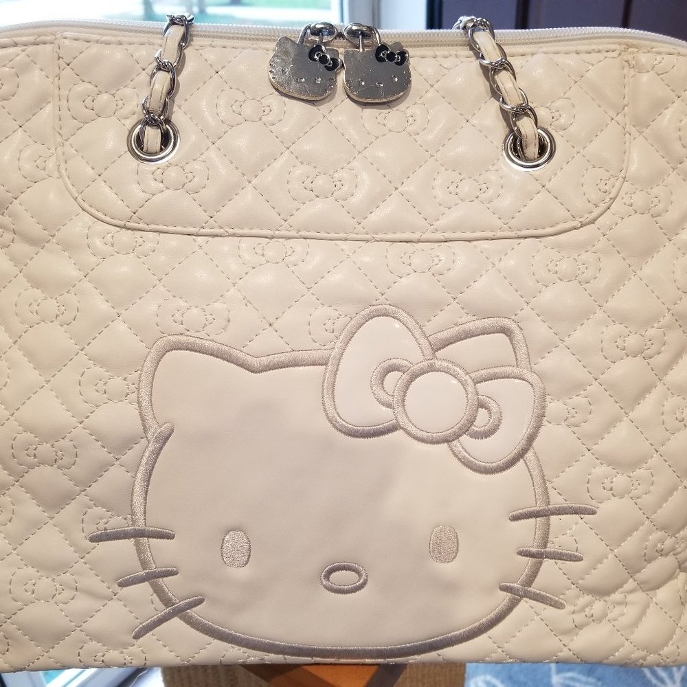 Hello Kitty Quilted Satchel